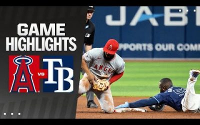 Angels vs. Rays Game Highlights (4/17/24) | MLB Highlights