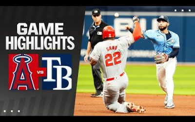 Angels vs. Rays Game Highlights (4/18/24) | MLB Highlights