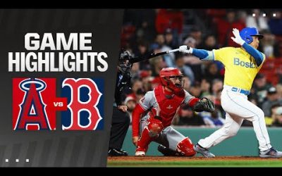 Angels vs. Red Sox Game Highlights (4/12/24) | MLB Highlights