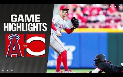 Angels vs. Reds Game Highlights (4/19/24) | MLB Highlights