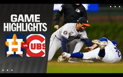 Astros vs. Cubs Game Highlights (4/23/24) | MLB Highlights