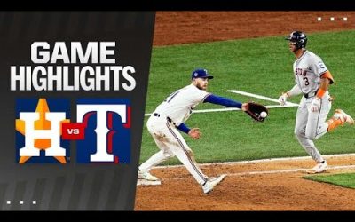 Astros vs. Rangers Game Highlights (4/6/24) | MLB Highlights