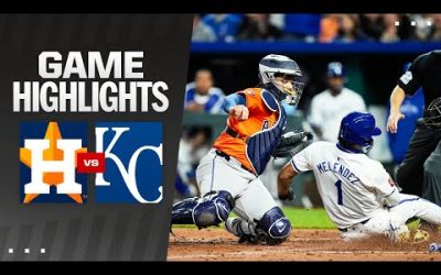 Astros vs. Royals Game Highlights (4/9/24) | MLB Highlights