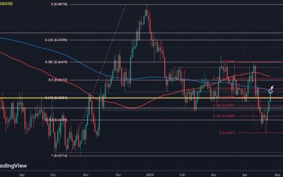 Aussie bounce runs into key level on the chart, what’s next?