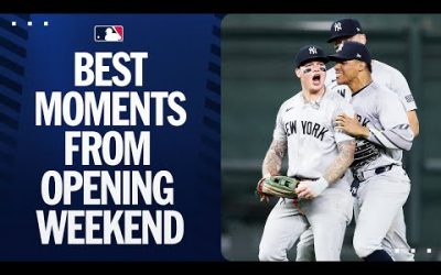 Best moments from an action-packed MLB Opening Weekend!