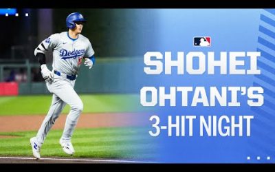 Big night for Shohei Ohtani! (Launches homer, knocks 3 hits)