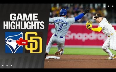 Blue Jays vs. Padres Game Highlights (4/20/24) | MLB Highlights