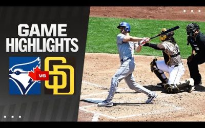 Blue Jays vs. Padres Game Highlights (4/21/24) | MLB Highlights