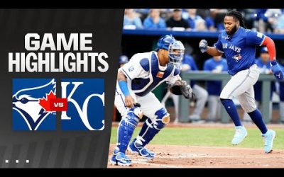 Blue Jays vs. Royals Game Highlights (4/22/24) | MLB Highlights