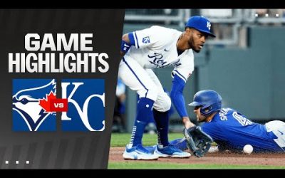 Blue Jays vs. Royals Game Highlights (4/23/24) | MLB Highlights