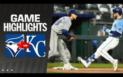 Blue Jays vs. Royals Game Highlights (4/25/24) | MLB Highlights