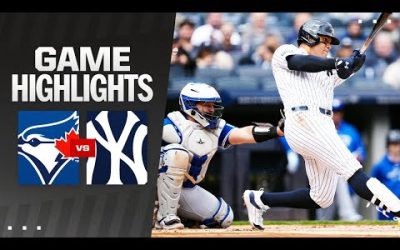 Blue Jays vs. Yankees Game Highlights (4/5/24) | MLB Highlights