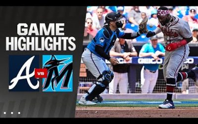 Braves vs. Marlins Game Highlights (4/14/24) | MLB Highlights