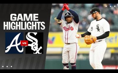 Braves vs. White Sox Game Highlights (4/1/24) | MLB Highlights