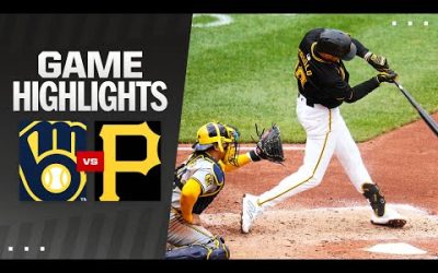 Brewers vs. Pirates Game Highlights (4/25/24) | MLB Highlights