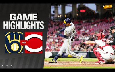 Brewers vs. Reds Game Highlights (4/9/24) | MLB Highlights