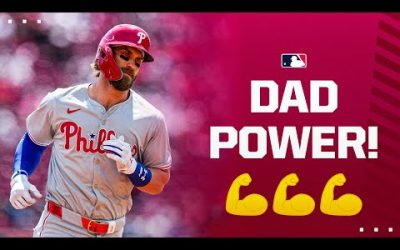 Bryce Harper hits home run in return from Paternity List — for the SECOND time in his career!