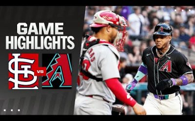 Cardinals vs. D-backs Game Highlights (4/13/24) | MLB Highlights