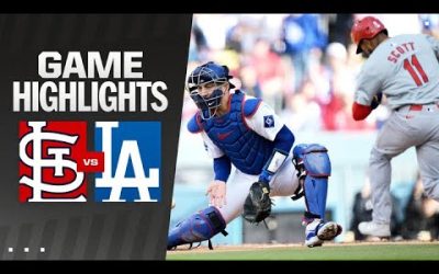 Cardinals vs. Dodgers Game Highlights (3/31/24) | MLB Highlights