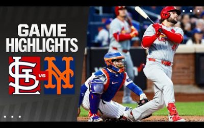 Cardinals vs. Mets Game Highlights (4/26/24) | MLB Highlights