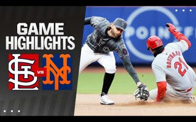 Cardinals vs. Mets Game Highlights (4/27/24) | MLB Highlights