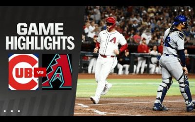 Cubs vs. D-backs Game Highlights (4/15/24) | MLB Highlights