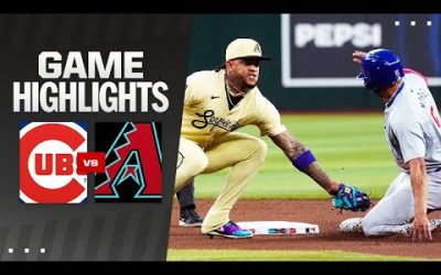 Cubs vs. D-backs Game Highlights (4/16/24) | MLB Highlights