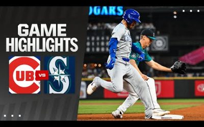 Cubs vs. Mariners Game Highlights (4/13/24) | MLB Highlights