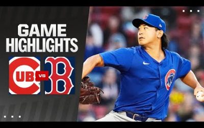 Cubs vs. Red Sox Game Highlights (4/26/24) | MLB Highlights