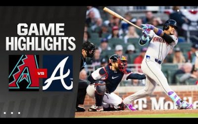 D-backs vs. Braves Game Highlights (4/5/24) | MLB Highlights