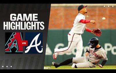 D-backs vs. Braves Game Highlights (4/6/24) | MLB Highlights