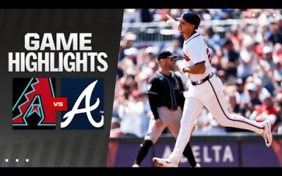 D-backs vs. Braves Game Highlights (4/7/24) | MLB Highlights