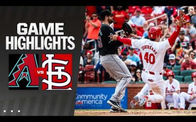 D-backs vs. Cardinals Game Highlights (4/24/24) | MLB Highlights