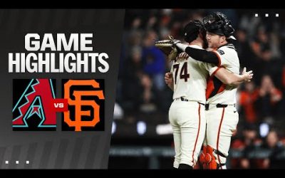 D-backs vs. Giants Game Highlights (4/18/24) | MLB Highlights