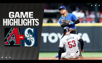 D-backs vs. Mariners Game Highlights (4/26/24) | MLB Highlights