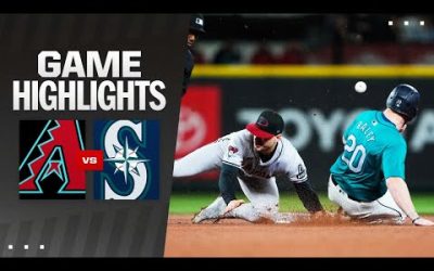 D-backs vs. Mariners Game Highlights (4/27/24) | MLB Highlights