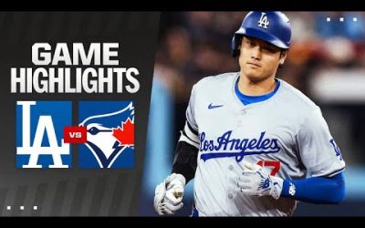 Dodgers vs. Blue Jays Game Highlights (4/26/24) | MLB Highlights