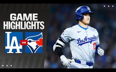 Dodgers vs. Blue Jays Game Highlights (4/27/24) | MLB Highlights