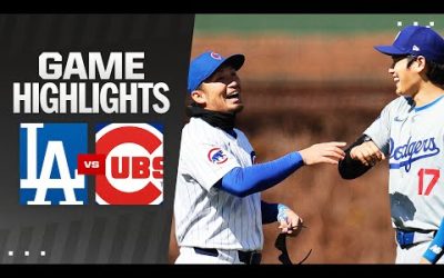 Dodgers vs. Cubs Game Highlights (4/6/24) | MLB Highlights