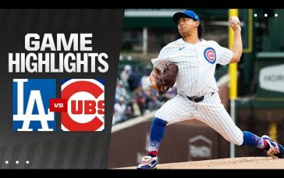 Dodgers vs. Cubs Game Highlights (4/7/24) | MLB Highlights