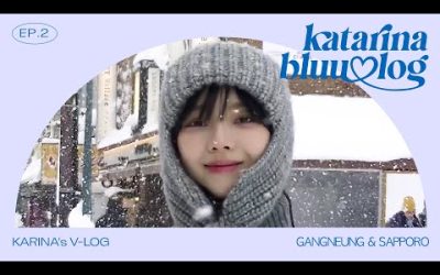 인간 눈사람이 되어가는 중 ☃️ | KARINA in Gangneung & Sapporo | katarinabluu-log