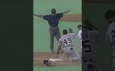 “Get that ball! Get that base!” Cecil Fielder had WHEELS!