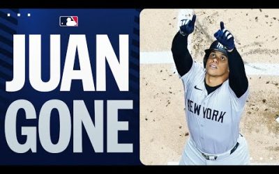 Get up, get outta here and JUAN! Yankees slugger does some DAMAGE in Milwaukee with ANOTHER homer!