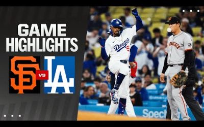 Giants vs. Dodgers Game Highlights (4/2/24) | MLB Highlights