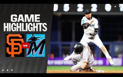 Giants vs. Marlins Game Highlights (4/16/24) | MLB Highlights