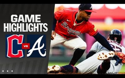 Guardians vs. Braves Game Highlights (4/26/24) | MLB Highlights