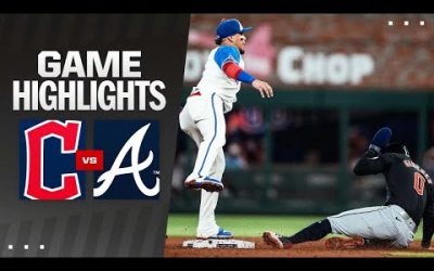 Guardians vs. Braves Game Highlights (4/27/24) | MLB Highlights