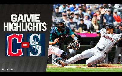 Guardians vs. Mariners Game Highlights (4/3/24) | MLB Highlights