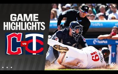 Guardians vs. Twins Game Highlights (4/6/24) | MLB Highlights