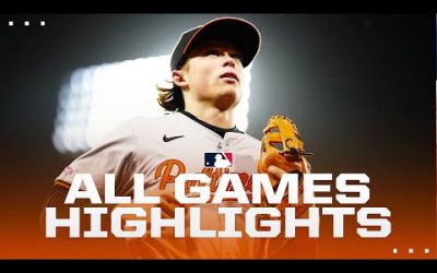 Highlights for ALL games on 4/10! (Jackson Holliday debut for Orioles and more!)